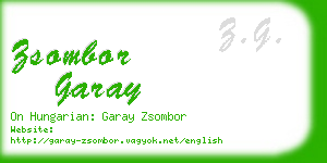 zsombor garay business card